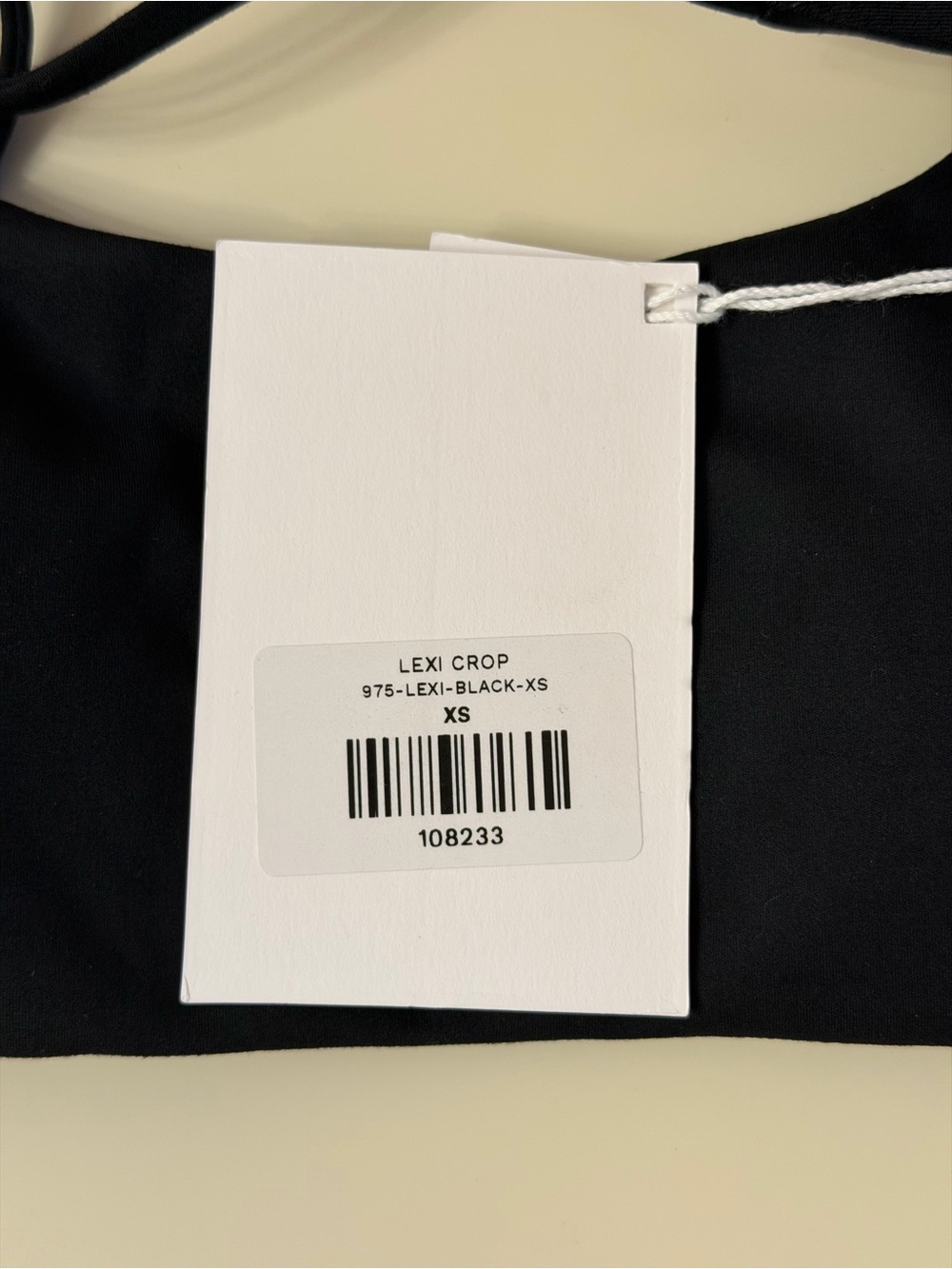 NWT CSB Serenity Lexi Crop XS in Black - Picture 7 of 8